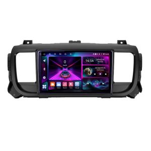 Navigáció Citroen Jumpy Toyota Proace Peugeot Traveler A-jumpy16 4+64 InCell kijelző 1K Android Waze USB internet navigáció Youtube V2