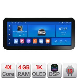 Navigatie Audi A4 2008-2016 NON-MMI K-A4 Edotec 4+64 12.3 inch Incell 1K android Wifi 5Ghz gps internet