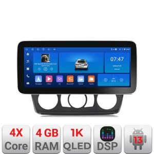 Navigatie BMW Seria 1 E87 2007-2011 clima manuala K-bmw117-manual Edotec 4+64 12.3 inch Incell 1K android Wifi 5Ghz gps internet 