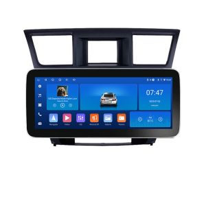 Navigáció Toyota Highlander 2007-2013 Edotec 4+64 12.3 hüvelykes Incell 1K android Wifi 5Ghz gps internet