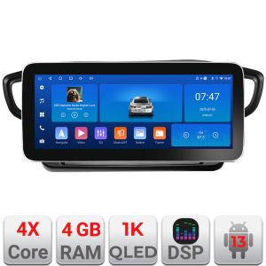 Navigáció Hyundai Ioniq 2016-2020 Edotec 4+64 12.3 hüvelykes Incell 1K android Wifi 5Ghz gps internet KIT-ioniq