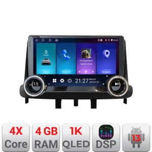 Navigatie Renault Megane 3 Fluence Kit-145 Edotec  4+64 10.5 inch Incell 1K android Wifi 5Ghz gps internet