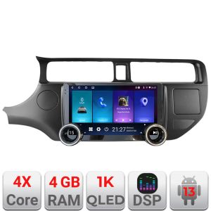 Navigáció Kia Rio 2012- Kit-204 Edotec 4+64 10.5 hüvelykes Incell 1K android Wifi 5Ghz gps internet