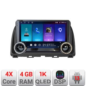 Navigáció MAZDA CX-5 2012- Kézikönyv Kit-212 Edotec 4+64 10.5 hüvelykes Incell 1K android Wifi 5Ghz gps internet