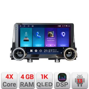 Navigáció Kia Picanto 2016- Kit-2217 Edotec 4+64 10.5 hüvelykes Incell 1K android Wifi 5Ghz gps internet Cor