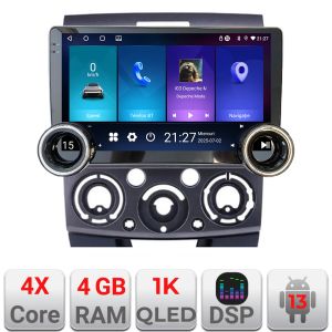 Navigáció Ford Ranger Mazda BT50 2007-2012 Kit-RANGER Edotec 4+64 10.5 hüvelykes Incell 1K android Wifi 5Ghz gps internet