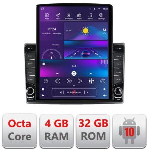 Volvo XC90 2002-2014 navigáció, dedikált Ouad Core 4+32 függőleges képernyő, 9.7" DSP 360 FHD AHD Android rádió, gps internet készlet + EDT-E709 + KIT-10-9