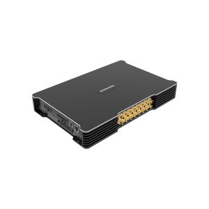 Goldhorn AB218 DSP autóerősítő, 28 csatorna, 1880 watt max., BT OTG, koaxiális optikai, A2B busz