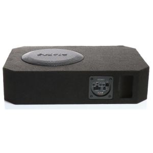 Subwoofer activ flat cu incinta 11L Audio System R 08 FLAT BR ACTIVE EVO, 175 W RMS, 275 W MAX, 4 ohm, 200 mm, 8", bass reflex, amplificator incorporat