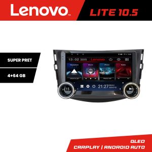 Navigáció Toyota RAV4 Kit-018 Lenovo 8 mag 4+64 10,5 hüvelykes Incell 1K android Wifi 5Ghz gps internet