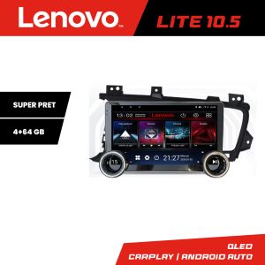 Navigáció Kia Optima 2011-2013 Kit-091 Lenovo 8 magos 4+64 10.5 hüvelykes Incell 1K android Wifi 5Ghz gps internet C