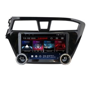 Navigáció Hyundai i20 2015-2018 Lenovo 8 magos 4+64 10.5 hüvelykes Incell 1K android Wifi 5Ghz gps internet Kit-517