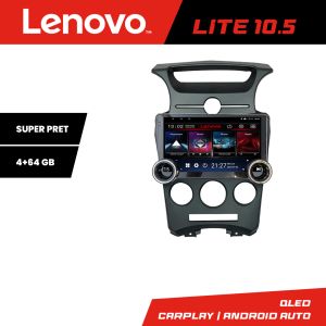 Navigáció Kia Carens 2006-2012 automata klíma Lenovo 8 magos 4+64 10.5 hüvelykes Incell 1K android Wifi 5Ghz gps internet KIT-carens-2006