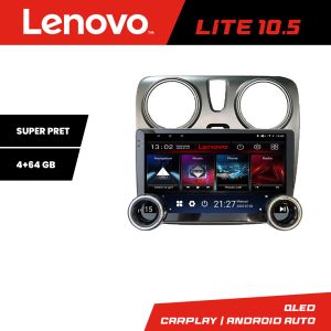 Navigáció Dacia Dokker Lenovo 8 magos 4+64 10.5 hüvelykes Incell 1K android Wifi 5Ghz gps internet