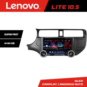 Navigáció Kia Rio 2011-2014 Kit-rio-11 Lenovo 8 magos 4+64 10.5 hüvelykes Incell 1K android Wifi 5Ghz gps internet C