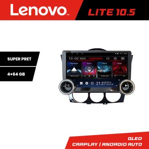 Navigáció Mazda RX8 2008-2011 Lenovo 8 magos 4+64 10.5 hüvelykes Incell 1K android Wifi 5Ghz gps internet