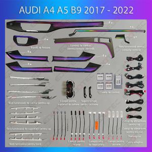 Lumini ambientale Audi A4 A5 2017-2022 set complet control telefon sau sistem original