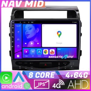 Navigáció Toyota Land Cruiser V8 L200 2009-2020 Octa Core EDOTEC-LITE Android képernyő 720P Octa Core 4+64 Carplay Android Auto