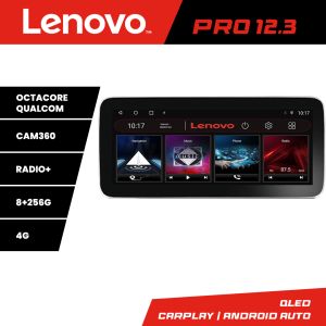 Navigatie Kia Ceed 2020- Lenovo PRO 8+256 12.3 inch qled android 4G DSP gps internet  8Core