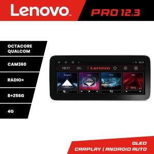 Navigatie vw multivan 2003-2015 K-multivan Lenovo PRO 8+256 12.3 inch qled android 4G DSP gps internet 