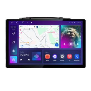 Navigatie VW Touareg 2011-2018 Quad Core Edonav ecran 13" 2K 4+32 Android Waze USB Navigatie 4G 360 Toslink Youtube Radio
