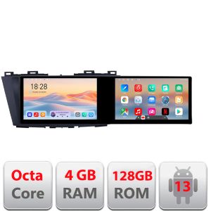 Mazda 5 Edotec navigáció 2 képernyő 8 magos 4+128 21,6 hüvelykes Incell android Wifi 5 GHz-es gps internet készlet-117