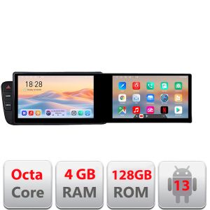 Audi A4 2008-2016 NEM MMI készlet - A4 Edotec 2 képernyő 8 magos 4+128 21,6 hüvelykes Incell android Wifi 5 GHz-es gps internet