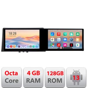 Navigáció Citroen Berlingo 2019-2021 Kit-berlingo18 Edotec 2 képernyő 8 magos 4+128 21.6 hüvelykes Incell android Wifi 5Ghz gps internet v1