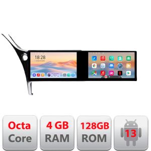Navigáció Toyota Corolla 2017- Kit-corolla17 Edotec 2 képernyő 8 magos 4+128 21.6 hüvelykes Incell android Wifi 5Ghz gps internet