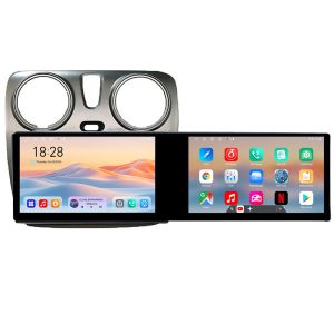 Navigáció Dacia Dokker Edotec 2 képernyő 8 magos 4+128 21.6 hüvelykes Incell android Wifi 5Ghz gps internet