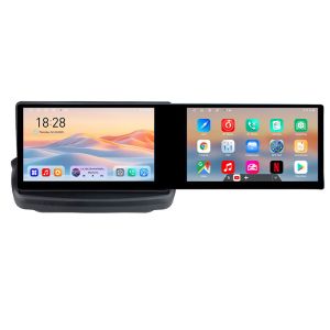 Navigáció Hyundai Genesis Edotec 2 képernyős 8 magos 4+128 21,6 hüvelykes Incell android Wifi 5 GHz-es gps internet készlet - GENESYS