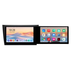 Navigáció VW Golf6 2009-2013 Kit-golf6 Edotec 2 képernyő 8 magos 4+128 21.6 hüvelykes Incell android Wifi 5Ghz gps internet C