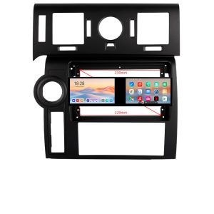 Navigatie dedicata Edonav Hummer H2 2002-2008  Edotec 2 ecrane  8 core 4+128 21.6 inch Incell android Wifi 5Ghz gps internet  KIT-hummer2002