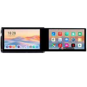 Navigáció Skoda Kodiaq Kit-kodiaq Edotec 2 képernyő 8 magos 4+128 21.6 hüvelykes Incell android Wifi 5Ghz gps internet