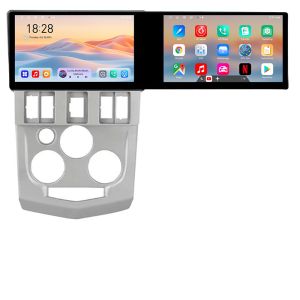 Navigáció Dacia Logan 1 2003-2010 Kit-logan Edotec 2 képernyő 8 magos 4+128 21.6 hüvelykes Incell android Wifi 5Ghz gps internet Q