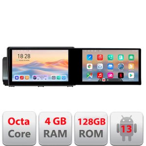 Navigáció Dacia Logan Sandero Jogger 2020+ Edotec 8 magos 4+128 10.5 hüvelykes Incell 1K android Wifi 5Ghz gps internet