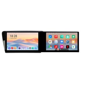 Navigáció Skoda Rapid Seat Toledo 2013+ Edotec 2 képernyő 8 magos 4+128 21.6 hüvelykes Incell android Wifi 5Ghz gps internet Kit-rapid v1