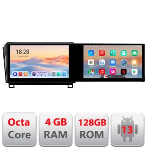 Navigáció Toyota Sequoia 2008-2017 Edotec 2 képernyő 8 magos 4+128 21.6 hüvelykes Incell android Wifi 5Ghz gps internet Cor