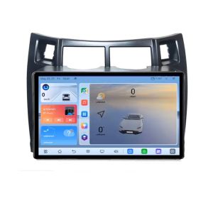 Navigáció Toyota Yaris 2008-2011 C-YARIS08 Android 8 Core 2.2 Ghz 8+128 Qled 1K ADAS 4G LTE GPS 360 KIT-YARIS08+EDT-E409V3