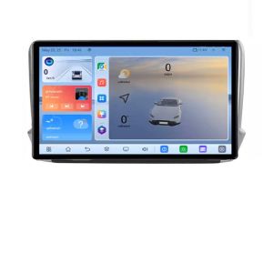 Navigáció Peugeot 208 2008 C-PSA Android 8 Core 2.2 Ghz 8+128 Qled 1K ADAS 4G LTE GPS 360 KIT-PSA+EDT-E410V3