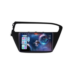 Navigáció Hyundai I20 2014-2019 Lenovo 8 magos QLED 2K 12+256 360 Android Waze USB Internet Navigáció Youtube Rádió