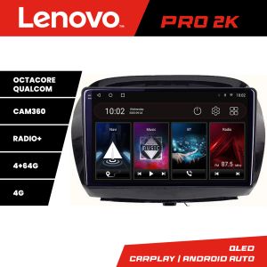 Navigatie dedicata Honda FR-V 2004-2009 Lenovo Qled 2K Octa Core 4+64 360 DSP carplay android-auto gps PRO-2K-9-4+64