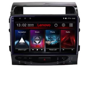Navigáció Toyota Land Cruiser V8 L200 2009-2020 Lenovo Qled 2K Octa Core 4+64 360 DSP Carplay android autórádió gps internet készlet-381-type-b+PRO-2K-10-4+64