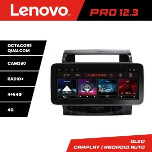 Navigáció Toyota Land Cruiser V8 L200 2009-2020 Lenovo Qled 12.3 hüvelykes Octa Core 4+64 360 DSP ADAS Carplay android auto rádió internet kit-381-type-b+PRO-12.3-4+64+kit-10-9