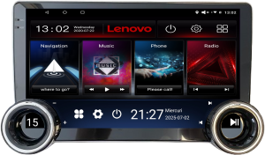 Navigáció Ford Transit 2019- gyári képernyővel Lenovo 8 magos 4+64 10.5 hüvelykes Incell 1K android Wifi 5Ghz gps internet Kit-transit-2019-b