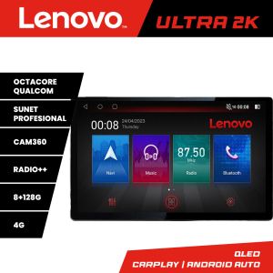 Navigatie Nissan X-Trail 2004-2007 ecran 13" 2K 8+128 Android Waze USB Navigatie 4G 360 Toslink Youtube Radio k