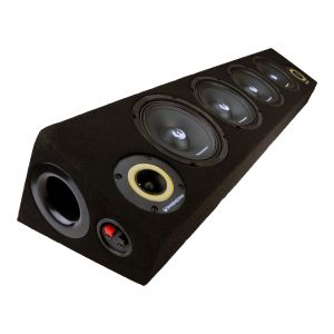 Subwoofer pasiv cu incintă ZPBOX654 Phoenix Gold, 1520W, 2x4 Ω, difuzor de 165 mm(6.5")