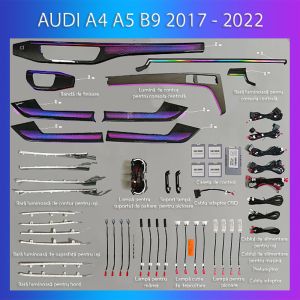 Lumini ambientale Audi A4 A5 2017-2022 set complet control telefon sau sistem original