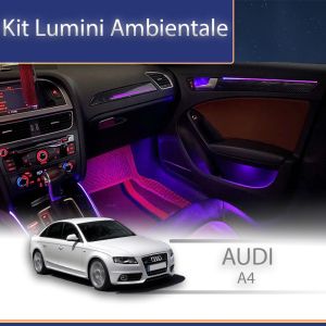 Lumini ambientale Audi A4 A5 2017-2022 set complet control telefon sau sistem original