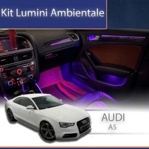 Lumini ambientale  Audi A5 8K 2009-2016 set complet control telefon sau sistem original